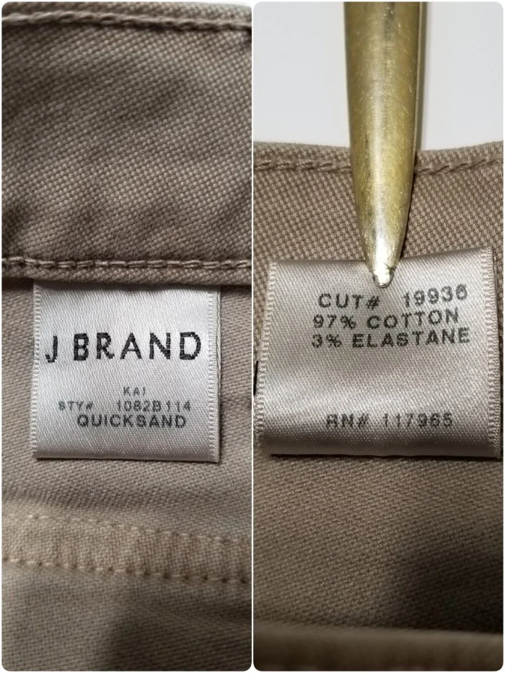 J Brand effortless utility
